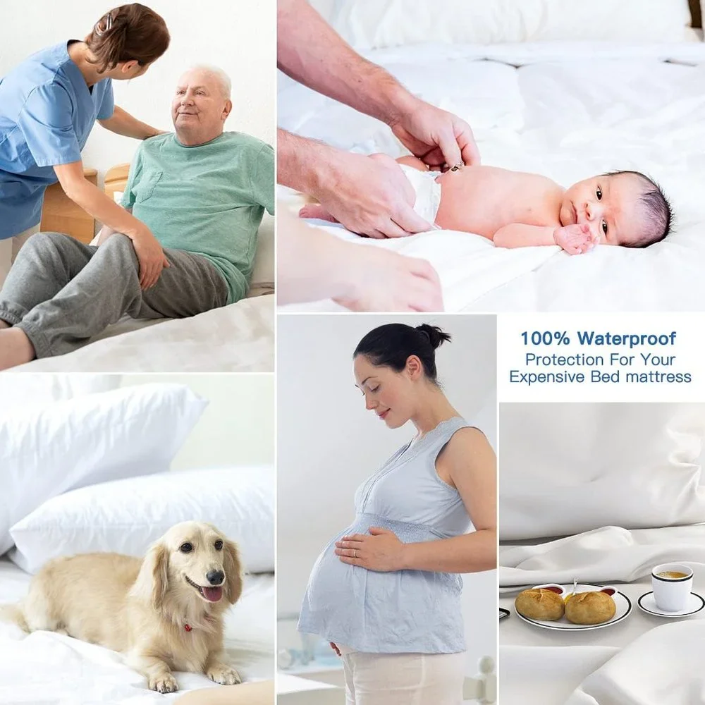 NEW Cooling Waterproof Mattress Protector
